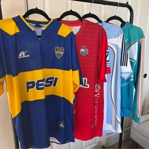 Men’s Sports Jersey & Hoodie Bundle (4 Pc) | Med–XL